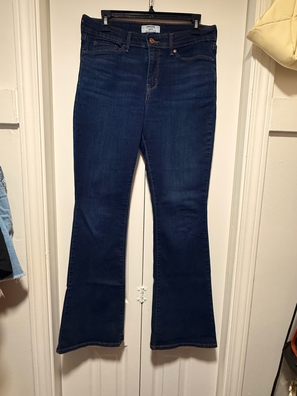 Levi's Dark Indigo Flare Jeans